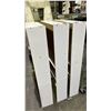 Image 2 : SET OF 3 STAND-ALONE PANTRY CABINETS 24" X 7" X 57"