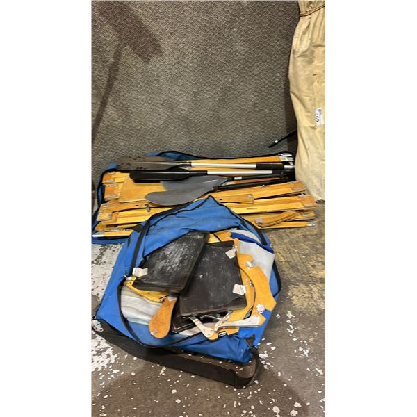 KLEPPER FOLDABLE BOAT WITH 2 PADDLES & SAIL KIT