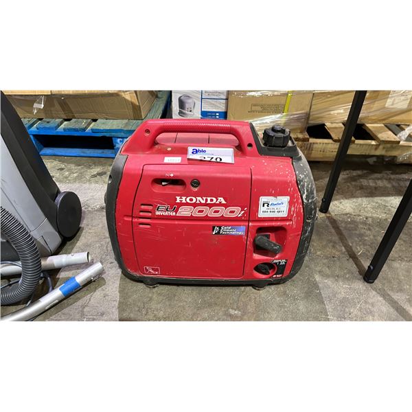 HONDA  EU2000I INVERTER GENERATOR