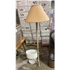 Image 1 : FLOOR LAMP WITH SHADE & DESK LAMP WITH SHADE