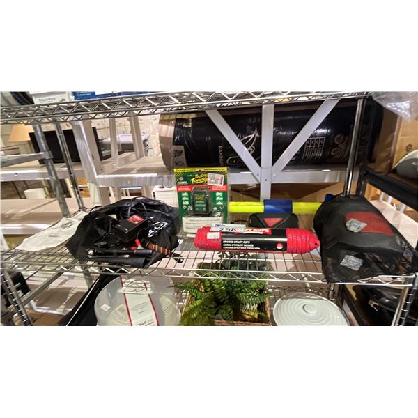 KNEEPRO ULTRA FLEX III, BRAIDED UTILITY ROPE, BATTERY TENDER JUNIOR, TRICKLE BATTERY CHARGER & MORE