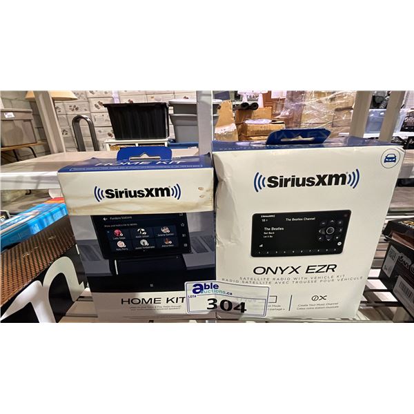 SIRIUS XM HOME KIT & SIRIUS ONYX EZR SATELLITE RADIO WITH VEHICLE KIT