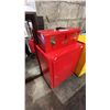 Image 1 : CRAFTSMAN RED TOOL BOX (EMPTY) & MOBILE METAL STORAGE CABINET