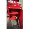 Image 2 : CRAFTSMAN RED TOOL BOX (EMPTY) & MOBILE METAL STORAGE CABINET