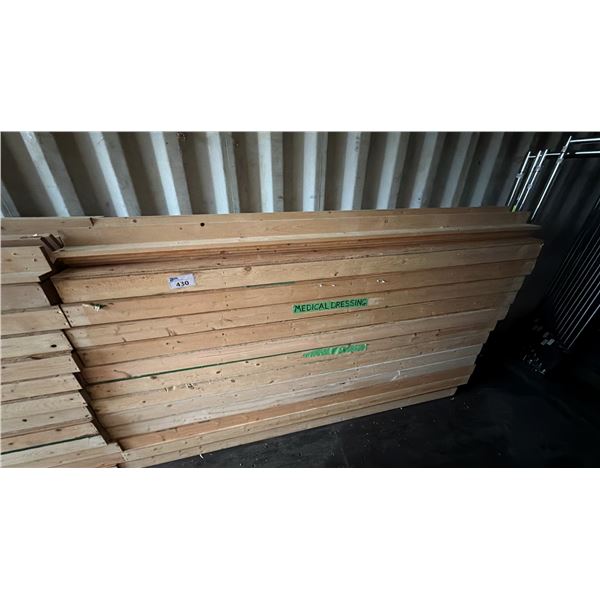 3 WOOD 4 TIER SHELVES - ASSEMBLY REQUIRED