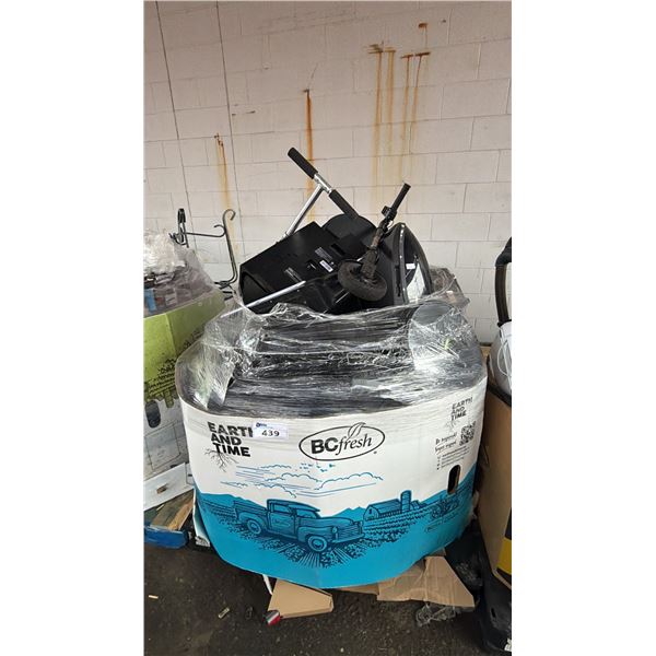 PALLET OF SCOOTERS & ASSORTED ROBOT VACUUMS *WORKING CONDITION UNKNOWN/MAY BE MISSING PARTS AND OR