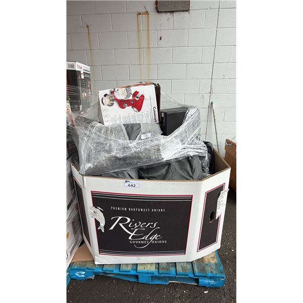 PALLET OF ASSORTED AIR MATTRESSES, KITCHENAID STAND MIXER, AIR FRYER & MORE *MUST TAKE ALL ON