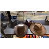 Image 1 : (4) ASSORTED COWBOY HATS