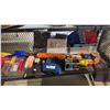 Image 3 : SHELF OF ASSORTED DUSTERS, WASH MITT, ICE SCRAPER, MICROFIBER TOWELS & MORE