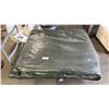Image 1 : VERY LARGE HEAVY DUTY TARP: ACTUAL DIMENSIONS UNKNOWN *CART NOT INCLUDED*