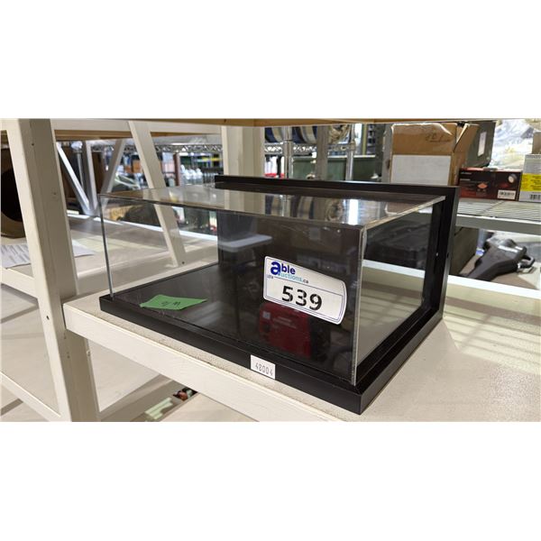 COUNTERTOP ACRYLIC DISPLAY CASE; APPROX. 18"W X 11.5"D X 7.5"T