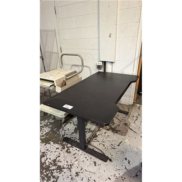 BLACK DESK - *SOME SCRATCHES ON THE TOP*