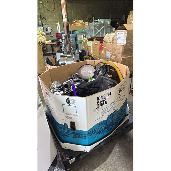 PALLET OF ASSORTED VACUUM PARTS *MUST TAKE ALL ON PALLET*