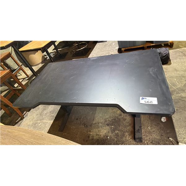 BLACK ELECTRIC STANDING DESK