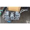 Image 1 : ROLLING CART OF EMPTY CAR BATTERIES (SET DEC)
