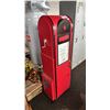 Image 2 : METAL STORAGE CABINET SHAPED LIKE A GAS PUMP