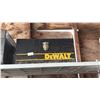 Image 3 : DEWALT METAL TOOL BOX & VINTAGE METAL STORAGE CASE