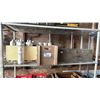 Image 1 : (3) WOOD STORAGE CRATES & EMPTY GAS CANISTERS (SET DEC)