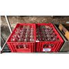 Image 2 : (2) CRATES OF EMPTY "THE POP SHOPPE" SODA BOTTLE & 3 WOOD BOXES