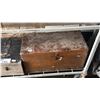 Image 3 : (2) WOOD STORAGE/SHIPPING TRUNKS