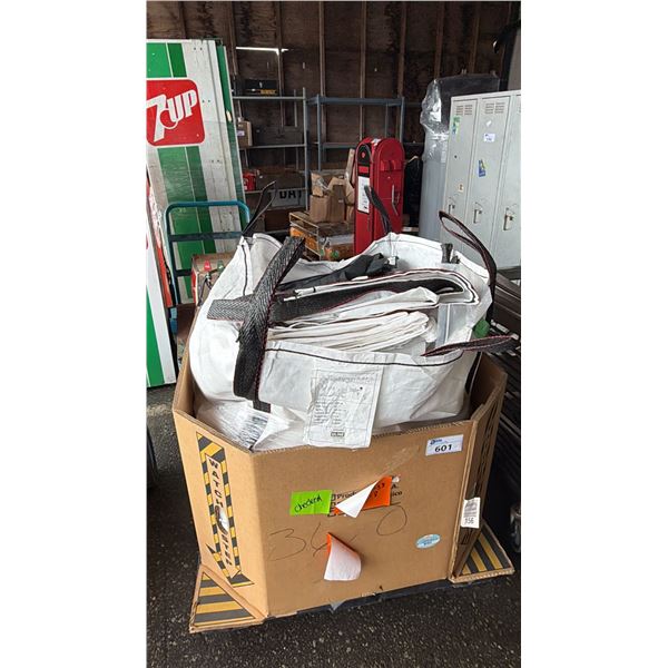PALLET OF ULINE BULK BAGS:  HOLD UP TO 3000 LBS *MUST TAKE ALL ON PALLET*