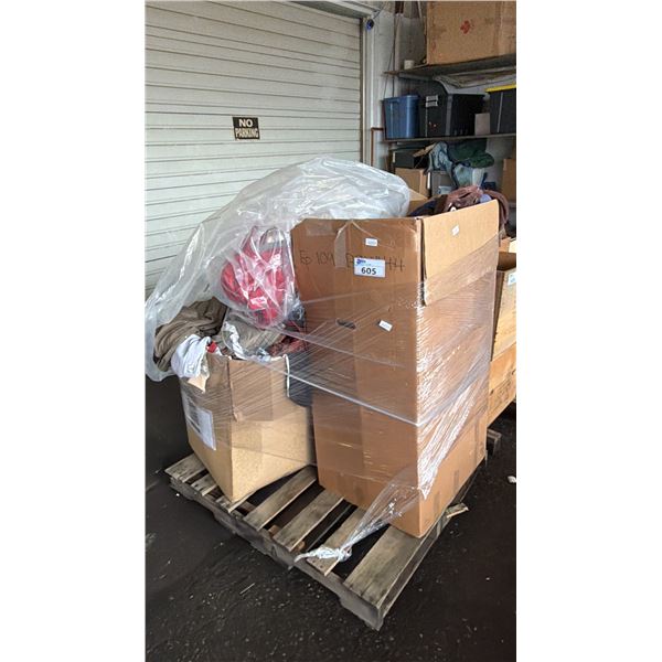 PALLET OF ASSORTED CLOTHING *MUST TAKE ALL ON PALLET*