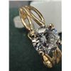 Image 2 : 10K (1.45G), LAB DIAMOND (0.55CT)RING SIZE 5, APPRAISED INSURANCE VALUE $2500