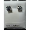 Image 2 : 10K(1.26G), LAB DIAMOND (2.04CT)EARRINGS, APPRAISED INSURANCE VALUE $2000
