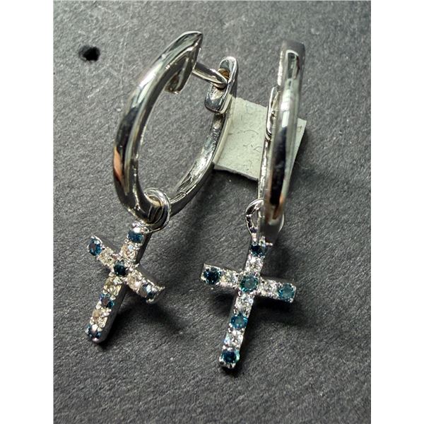 14K (1.71G), DIAMOND (0.15CT)HUGGIE EARRINGS, APPRAISED INSURANCE VALUE $1835