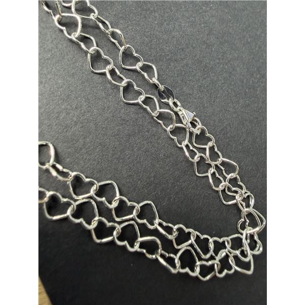 SILVER NECKLACE (6.3G)  SUGGESTED RETAIL VALUE $500