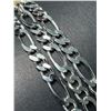 Image 2 : SILVER (8.6G) 24 INCH ITALIAN RHODIUM CHAIN, SUGGESTED RETAIL VALUE $500