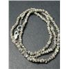 Image 1 : SILVER NATURAL DIAMOND(ROUGH DIAMOND BEAD) (11.93CT)NECKLACE, SUGGESTED RETAIL VALUE $400
