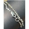 Image 2 : SILVER NATURAL DIAMOND(ROUGH DIAMOND BEAD) (11.93CT)NECKLACE, SUGGESTED RETAIL VALUE $400