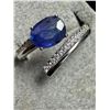 Image 1 : SILVER SAPPHIRE RING