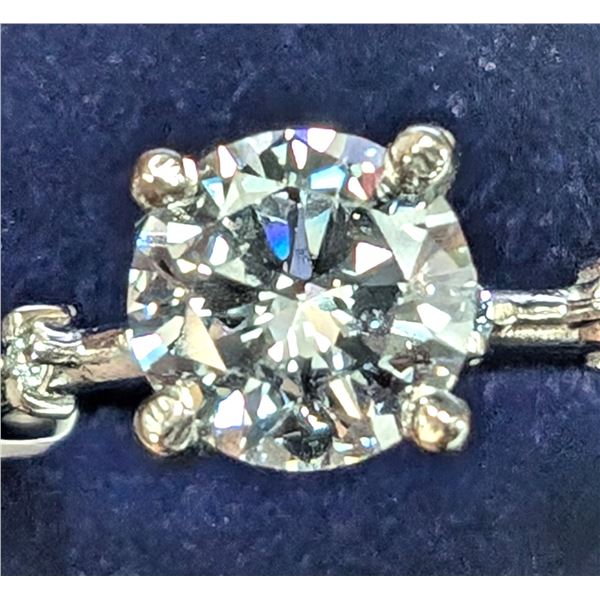 10K(1.49G), LAB DIAMOND (0.94CT)RING (SIZE 6.75) APPRAISED INSURANCE VALUE $1815