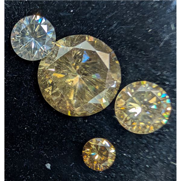 COLOR MOISSANITE (APP.3CT), SUGGESTED RETAIL VALUE $200