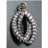 Image 1 : (3.5G), LINK BLACK RODIUM CZ PENDANT