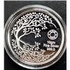 Image 1 : FINE SILVER(10G), LASER COLOR LIFE OF TREE COIN