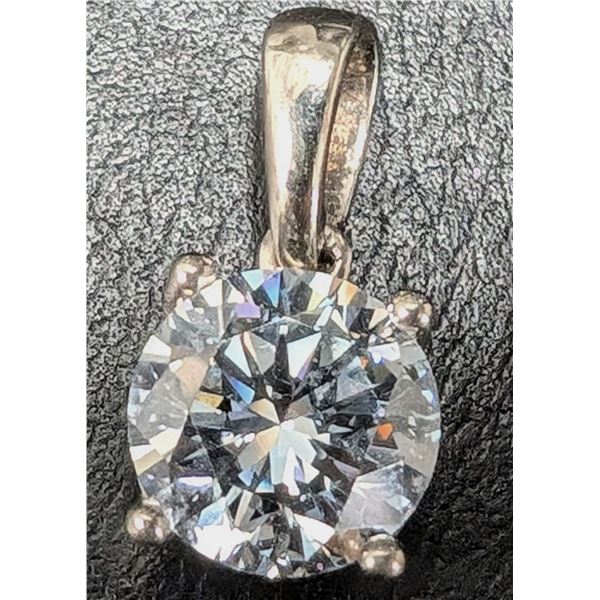 10K(0.7G), LAB DIAMOND (0.75CT) PENDANT, SUGGESTED RETAIL VALUE $1400