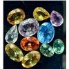 Image 1 : ASSORTED FANCY COLOR SAPPHIRE (APPCT) GEMSTONE, SUGGESTED RETAIL VALUE $200