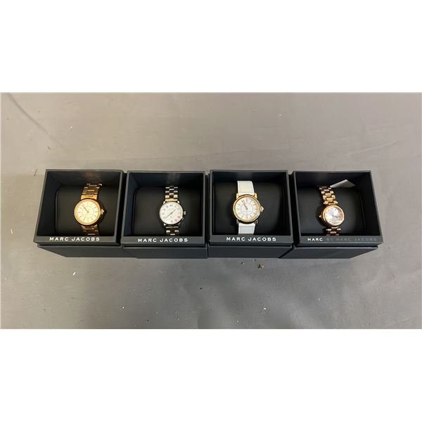 *NEW IN BOX* (4) ASSORTED MARC JACOBS WRIST WATCHES