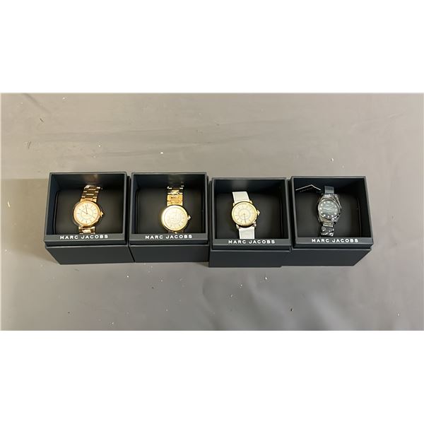 *NEW IN BOX* (4) ASSORTED MARC JACOBS WRIST WATCHES
