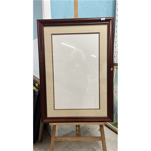 41" X 29" FRAME TRIPLE MATTED FOR A 29" X 18" PICTURE