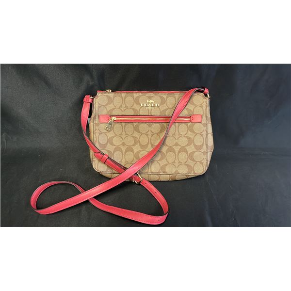 *NEW WITH TAGS* COACH SIGNATURE FILE CROSSBODY BAG