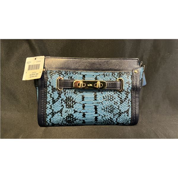 *NEW WITH TAGS* COACH EMBOSSED LEATHER CROSSBODY BAG