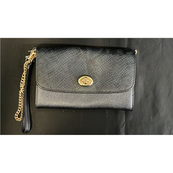 *NEW WITH TAGS* COACH LEATHER CROSSBODY BAG WITH REMOVABLE CHAIN STRAP