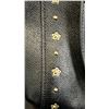 Image 2 : *NEW* COACH LEATHER CARRYALL HANDBAG WITH GOLD FLORAL RIVETS