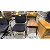 Image 2 : (6) ASSORTED OFFICE & STACKING CHAIRS