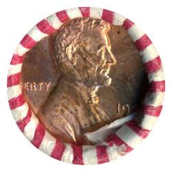 1983D Lincoln Cent RARE Never Opened Original Bank Roll 50 GEMS (COI-5526)