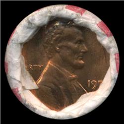 1972 Lincoln Cent RARE Never Opened Original Bank Roll 50 GEMS (COI-5520)